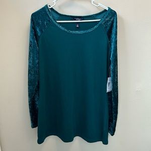 Great Northwest Indigo NWT Knit Tunic Top women’s size small